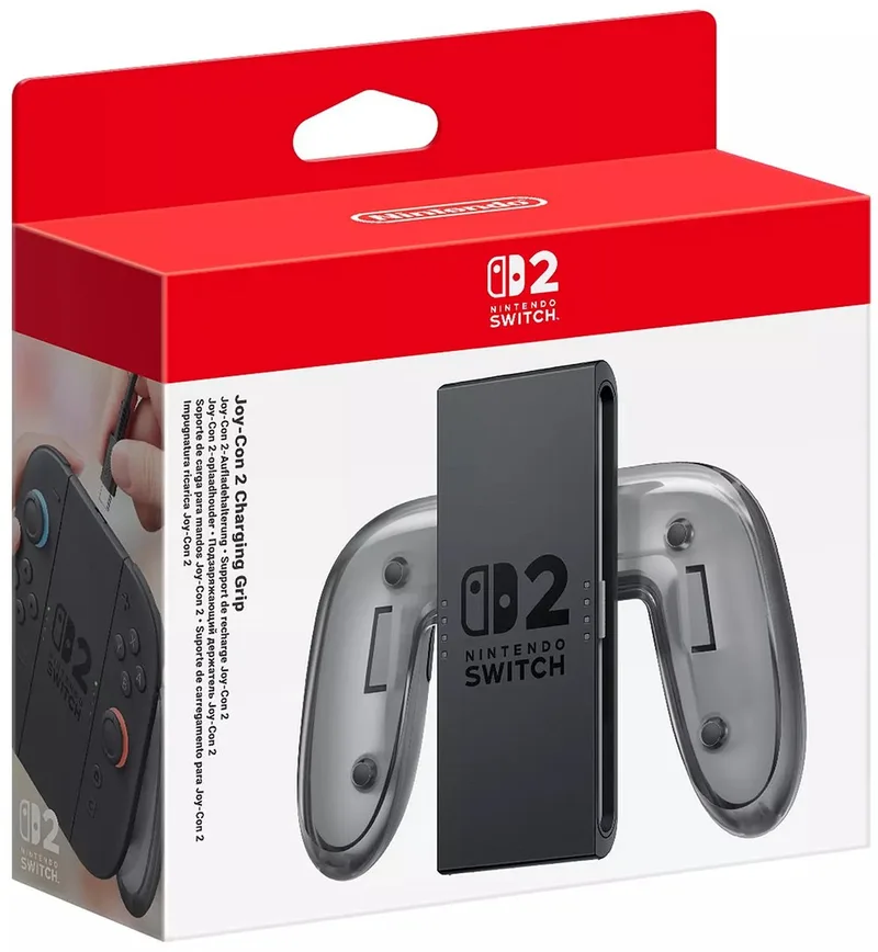 Joy-Con Charging Grip van Nintendo, Zwart – cover