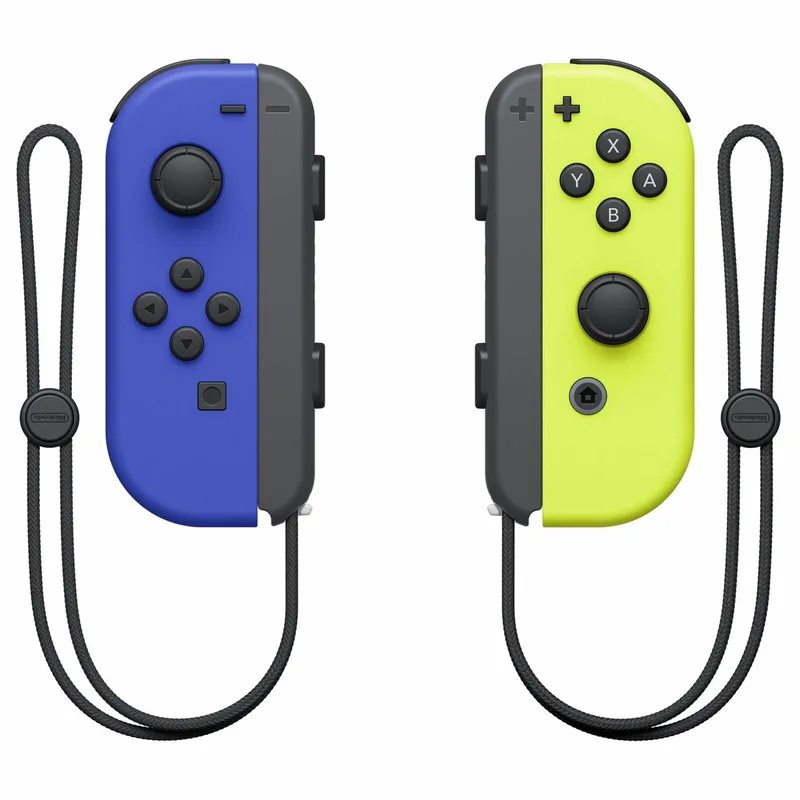 Joy-Con Controller paar - en Neon Geel by Nintendo, Blue – cover