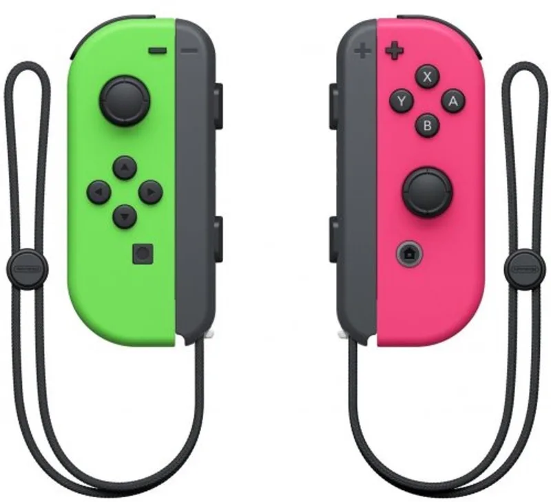 Joy-Con Controller paar - en Roze van Nintendo, Neon groen – cover