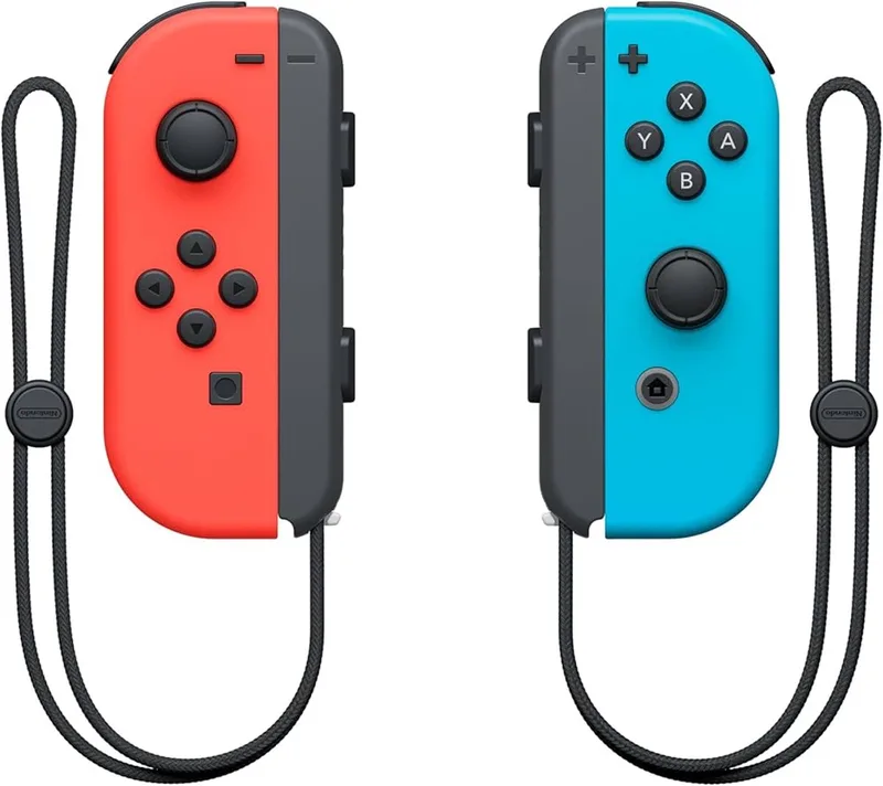 Joy-Con Controller paar - Neon en Blauw by Nintendo, Red – cover
