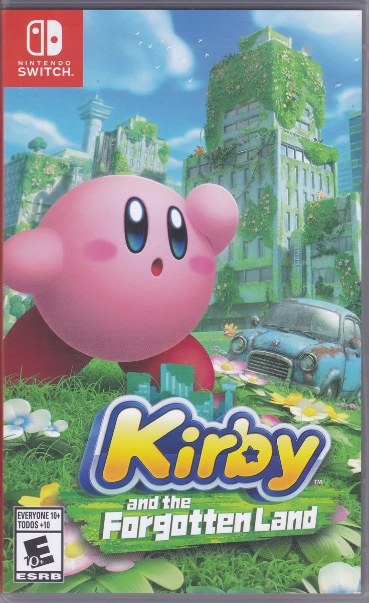 Kirby And The Forgotten Land - EN ES - ME ASIA ESRB van Nintendo, Nintendo Switch – cover