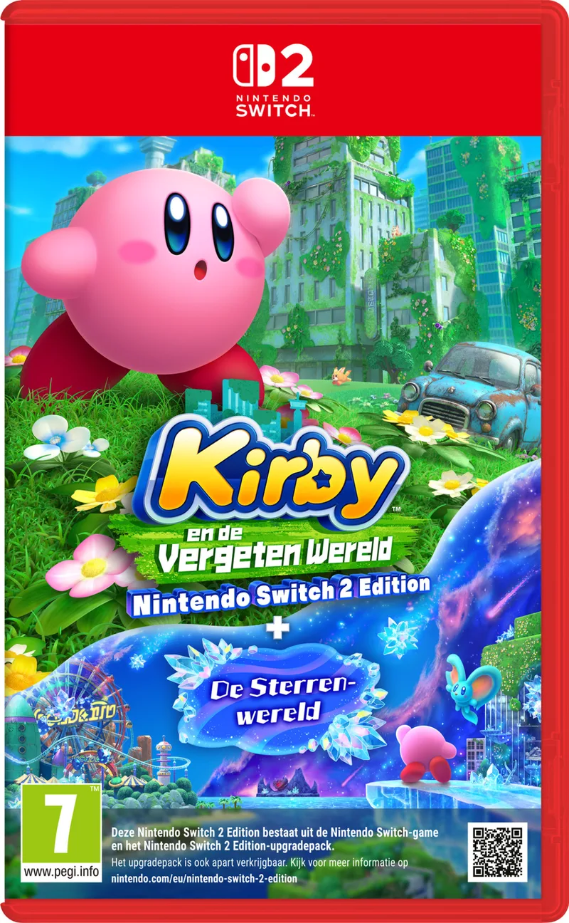 Kirby en de Vergeten Wereld de Nintendo, Nintendo Switch 2 – jaquette