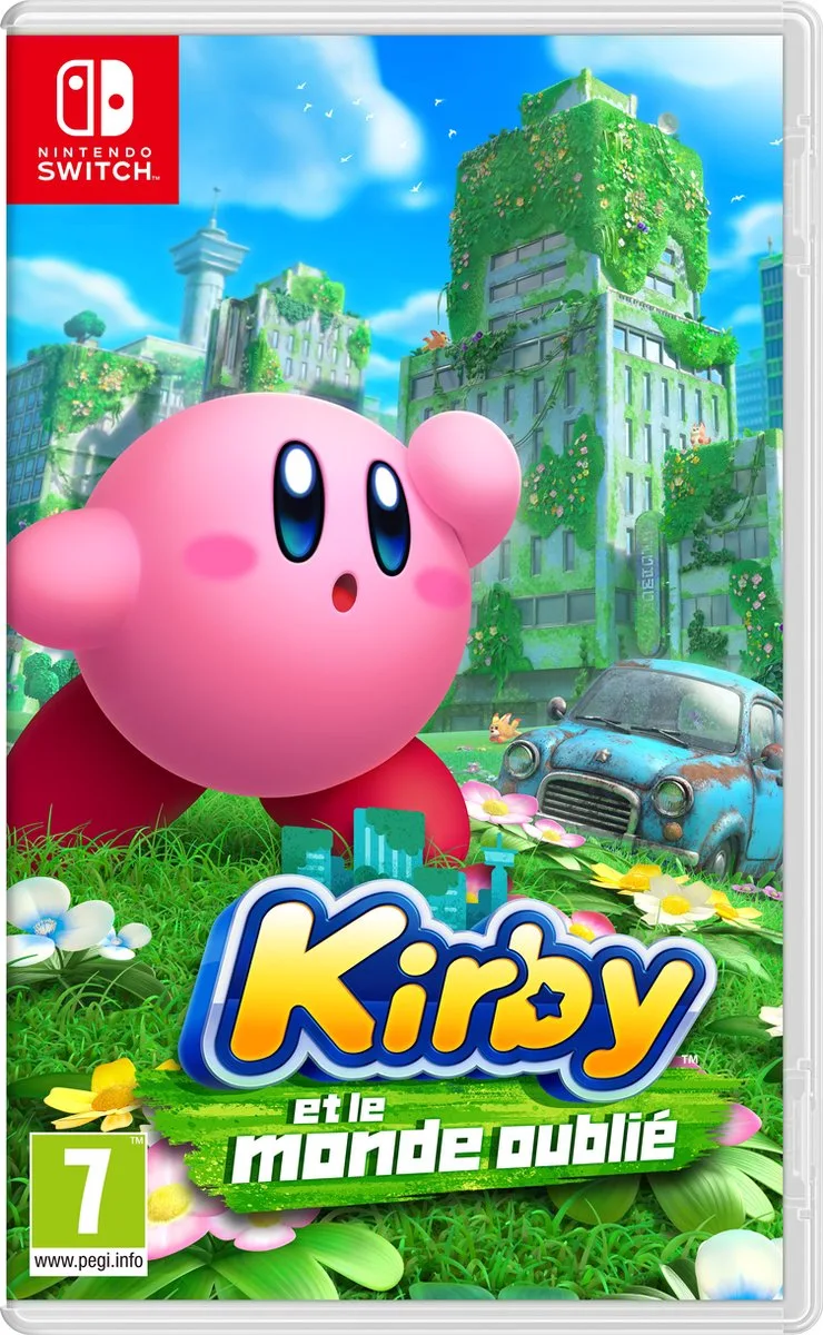 Kirby et le Monde Oublié by Nintendo, Nintendo Switch – cover