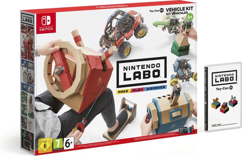 Labo - Voertuigenpakket by Nintendo, Nintendo Switch – cover