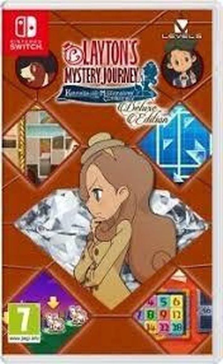 Layton's Mystery Journey: Katrielle en het Miljonairscomplot - Deluxe Edition by Nintendo, Nintendo Switch – cover