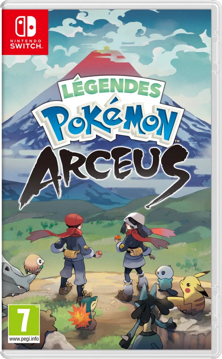 Lègendes Pokémon Arceus by Nintendo, Nintendo Switch – cover