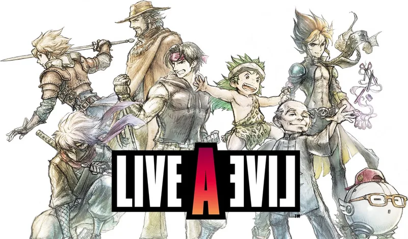 LIVE A LIVE by Nintendo, Nintendo Switch – cover