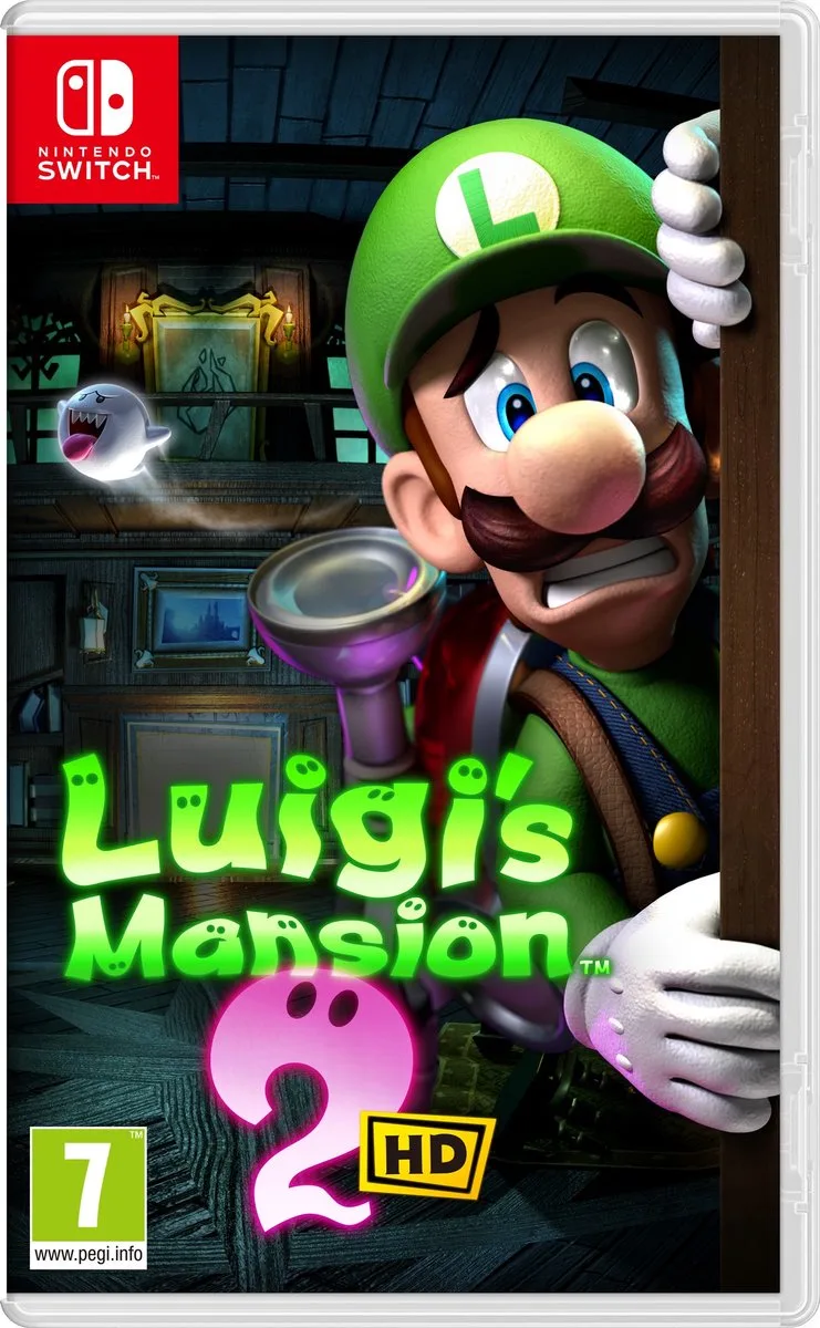 Luigi's Mansion 2 HD by Nintendo, Nintendo Switch – cover