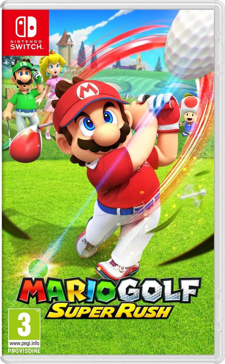 Mario Golf Super Rush by Nintendo, Nintendo Switch – cover