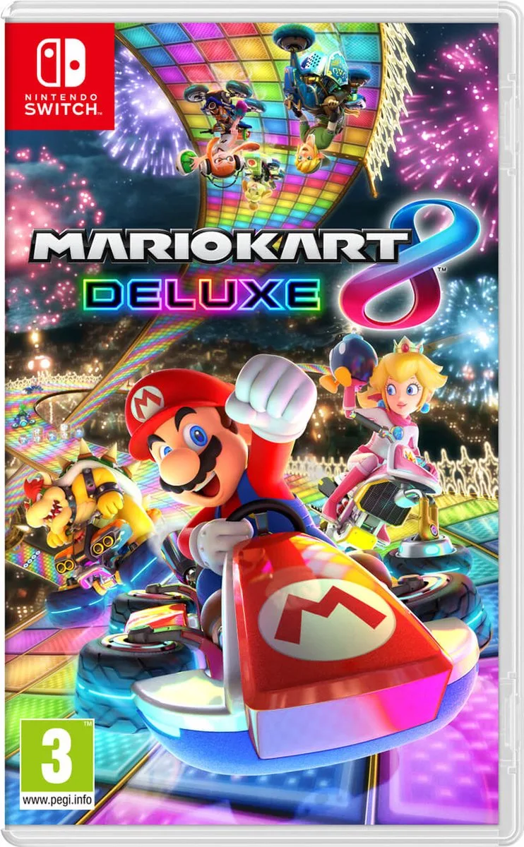 Mario Kart 8 Deluxe de Nintendo, Nintendo Switch – jaquette