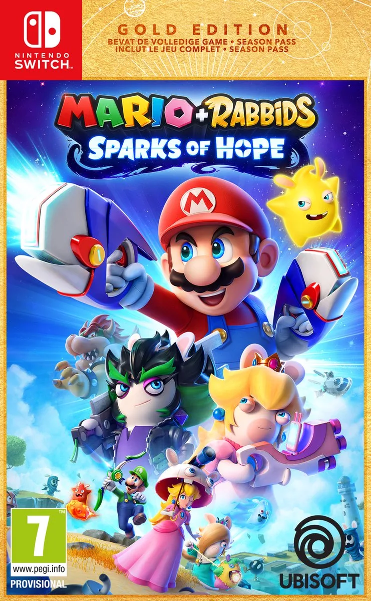 Mario + Rabbids Sparks of Hope - Gold Edition by Nintendo, Nintendo Switch – cover
