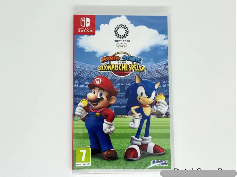 Mario & Sonic op de Olympische Spelen: Tokio 2020 by Nintendo, Nintendo Switch – cover
