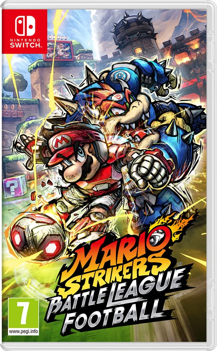 Mario Strikers: Battle League Football van Nintendo, Nintendo Switch – cover