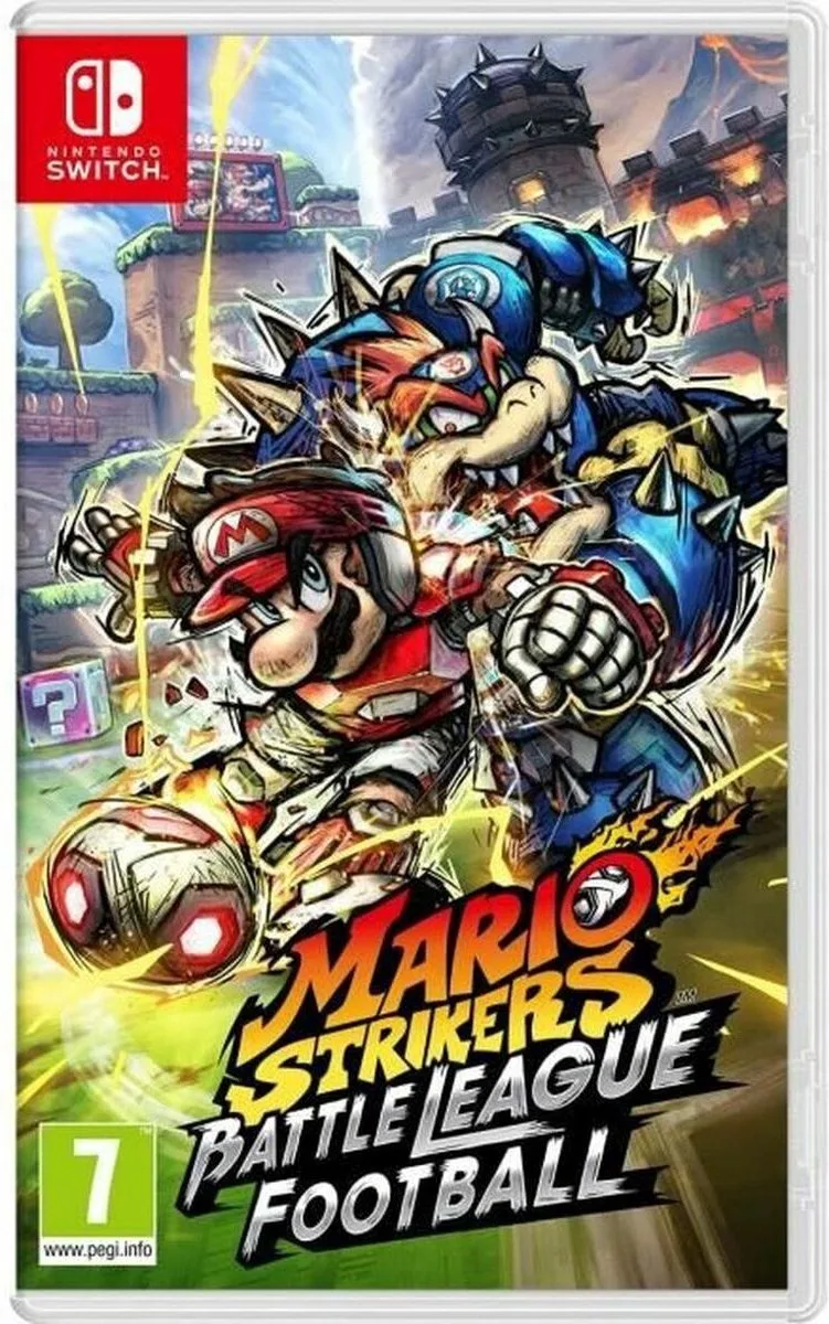 Mario Strikers: Battle League Football by Nintendo, Nintendo Switch – cover