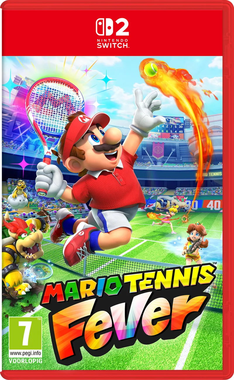 Mario Tennis Fever van Nintendo, Nintendo Switch 2 – cover