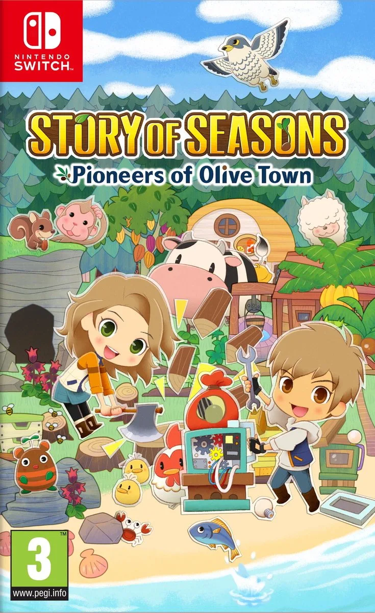 Marvelous STORY OF SEASONS: Pioneers of Olive Town by Nintendo, Nintendo Switch – cover