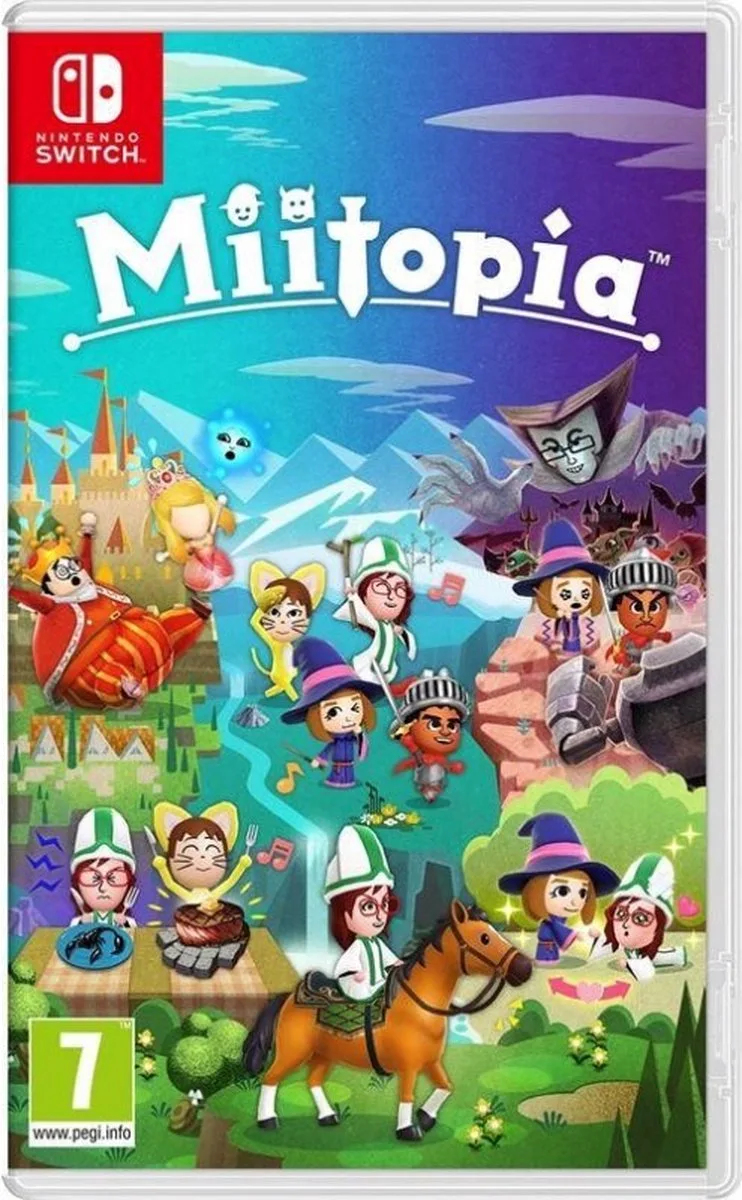 Miitopia - Switch (Frans) de Nintendo, Nintendo Switch – jaquette