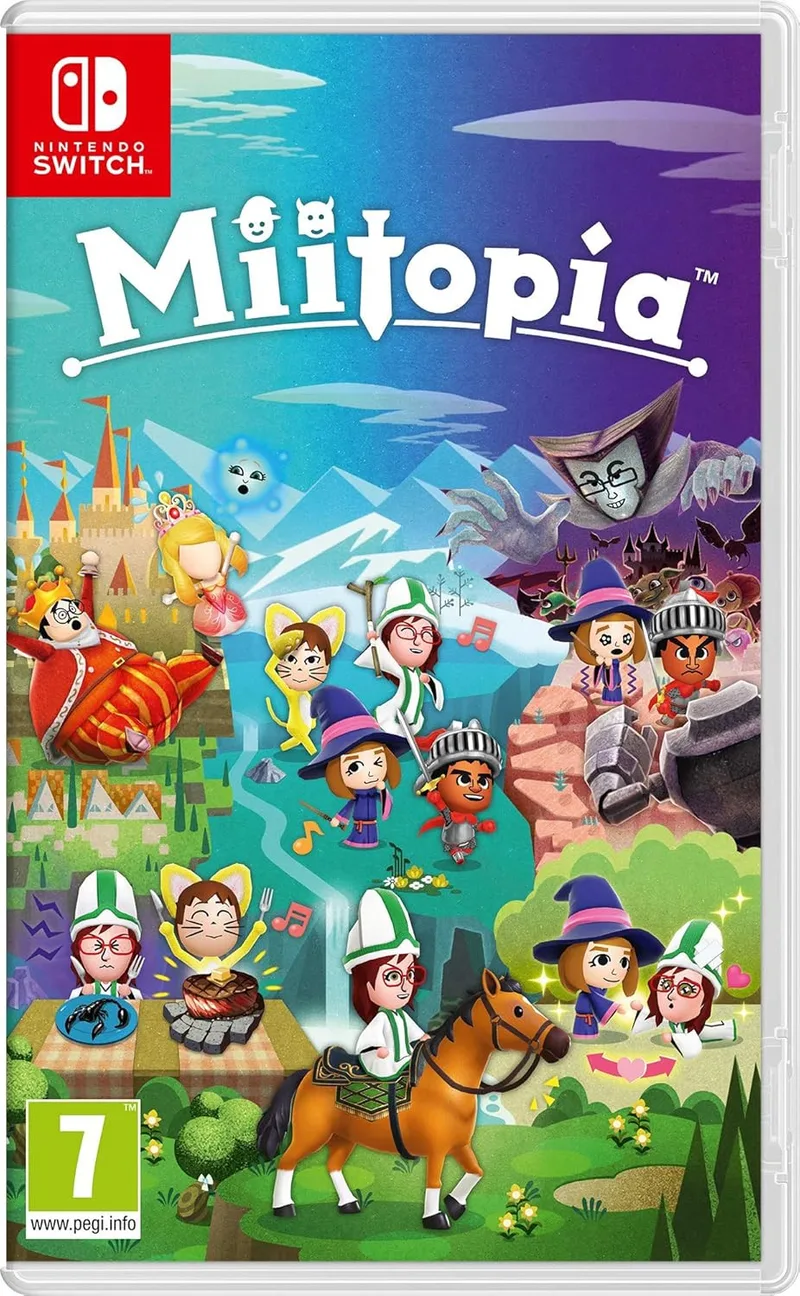 Miitopia (verpakking Duits, game Engels) by Nintendo, Nintendo Switch – cover