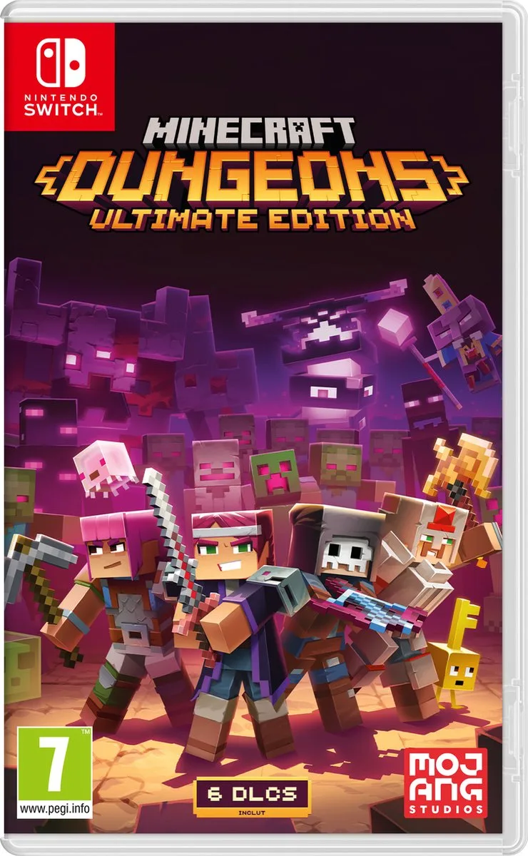 Minecraft Dungeons: Ultimate Edition by Nintendo, Nintendo Switch – cover