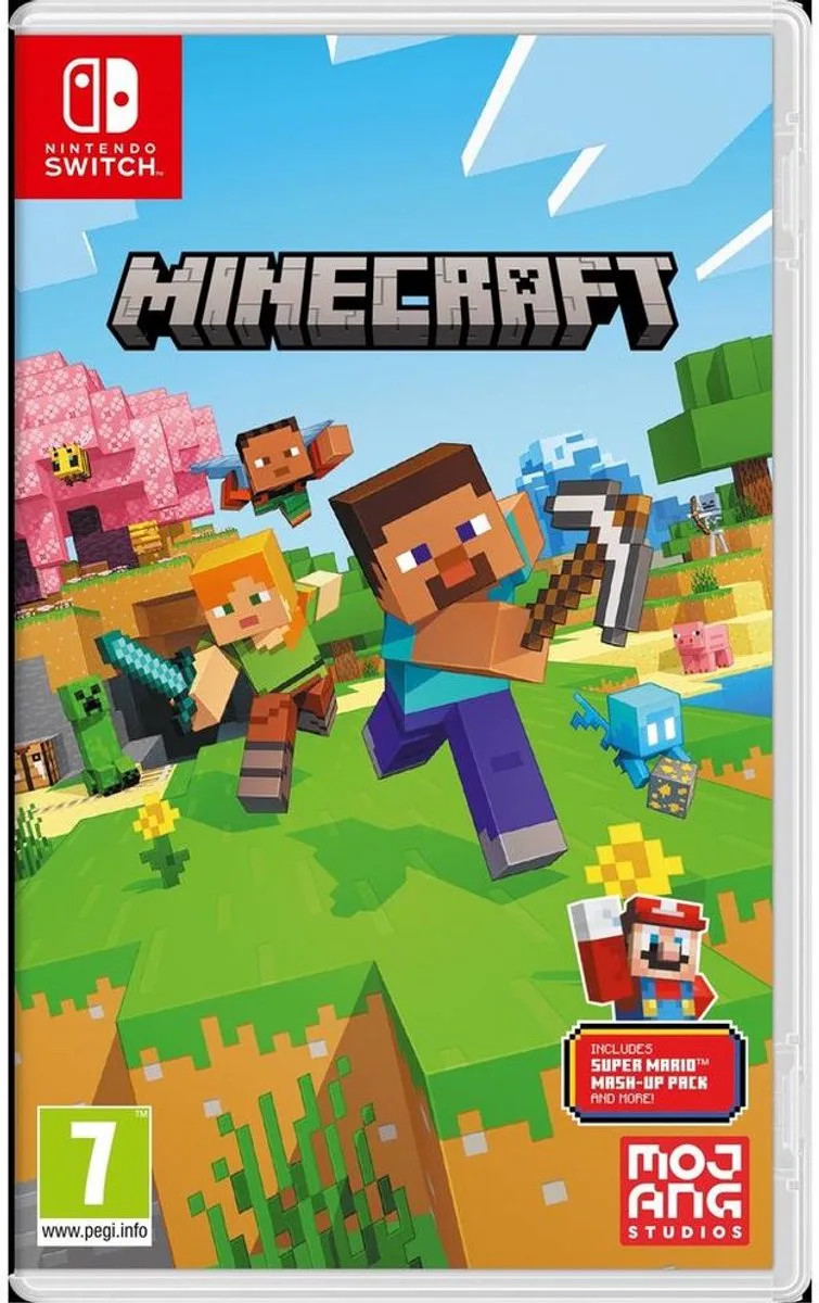 Minecraft - Switch (Franse uitgave) van Nintendo, Nintendo Switch – cover