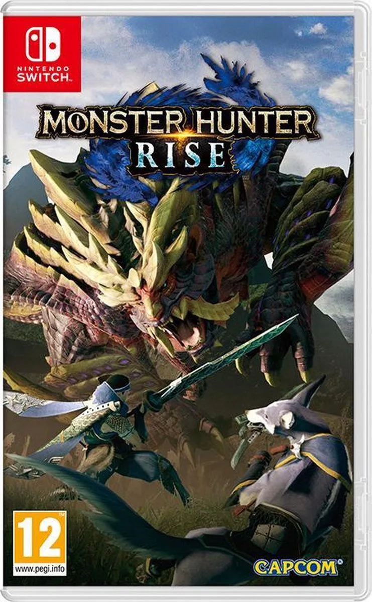 MONSTER HUNTER RISE Standaard Duits, Engels, Italiaans by Nintendo, Nintendo Switch – cover