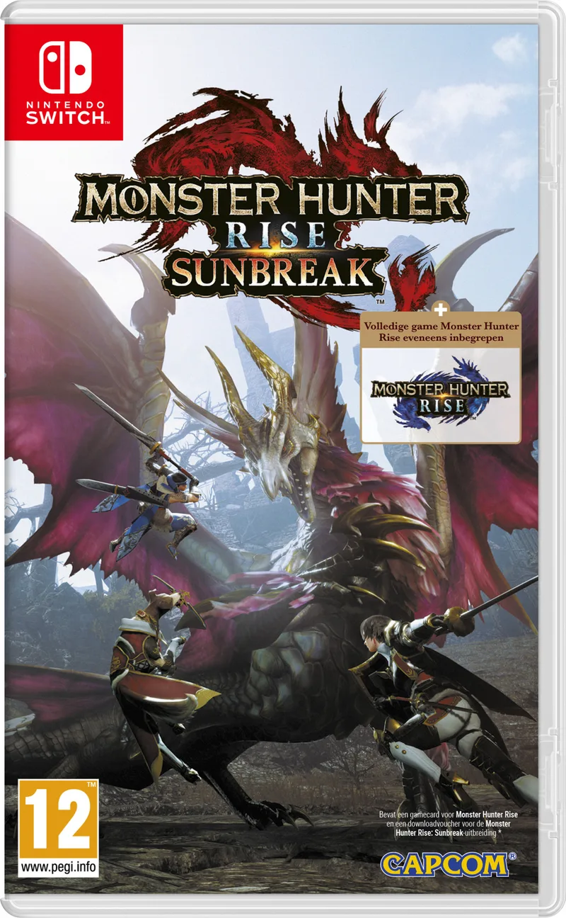 Monster Hunter Rise + Sunbreak by Nintendo, Nintendo Switch – cover