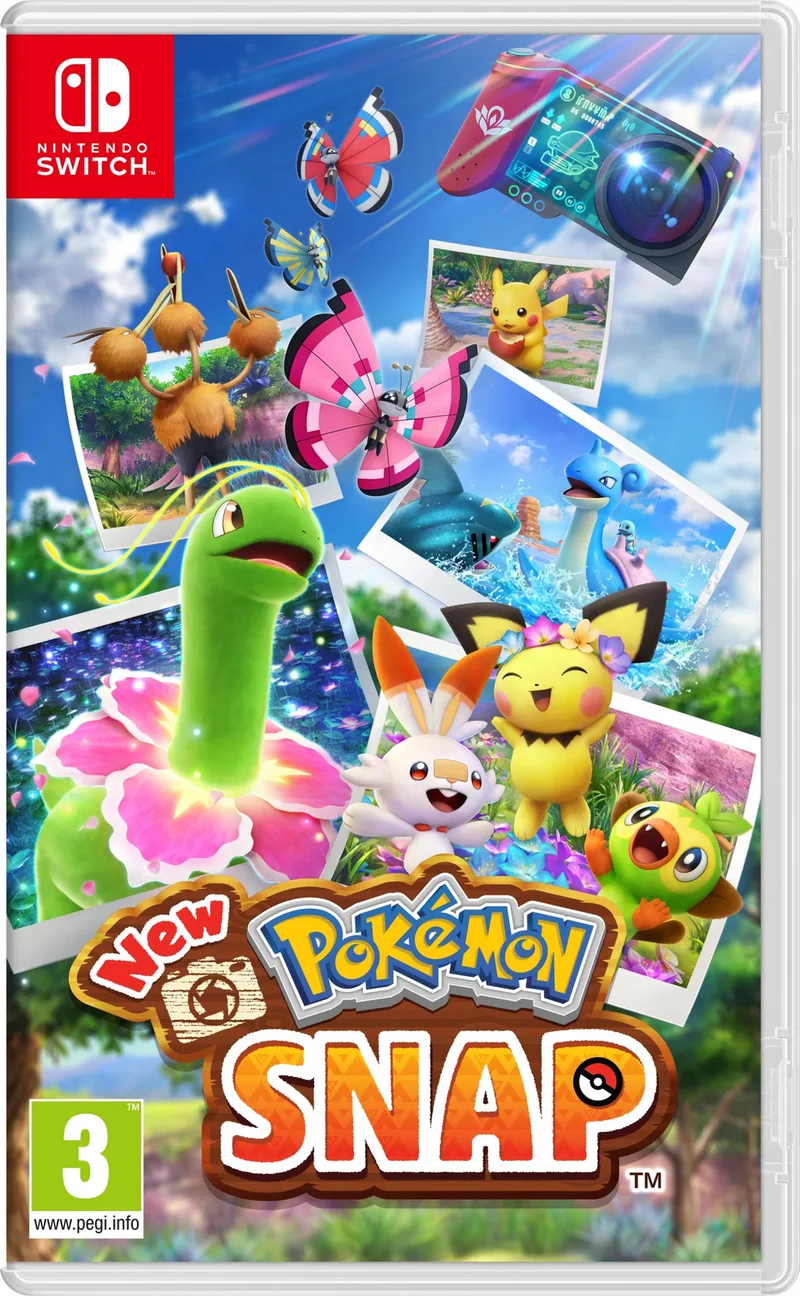 New Pokemon Snap (verpakking Duits, game Engels) by Nintendo, Nintendo Switch – cover
