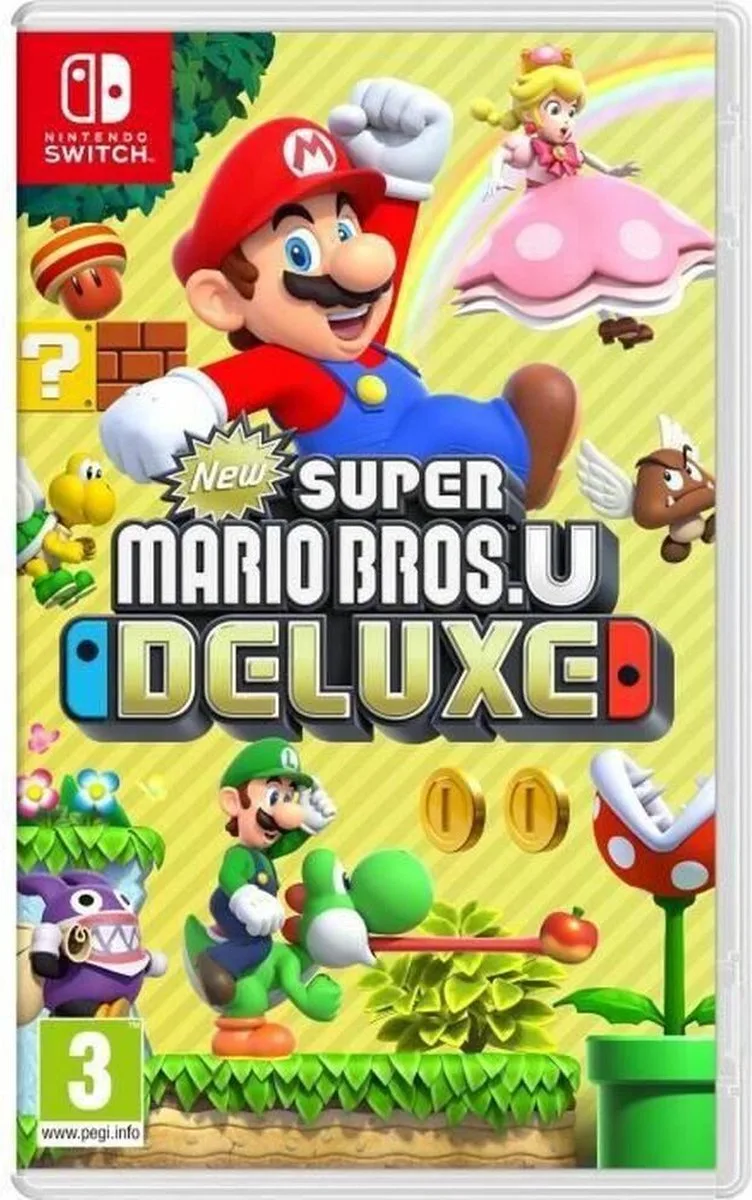 New Super Mario Bros. U Deluxe van Nintendo, Nintendo Switch – cover