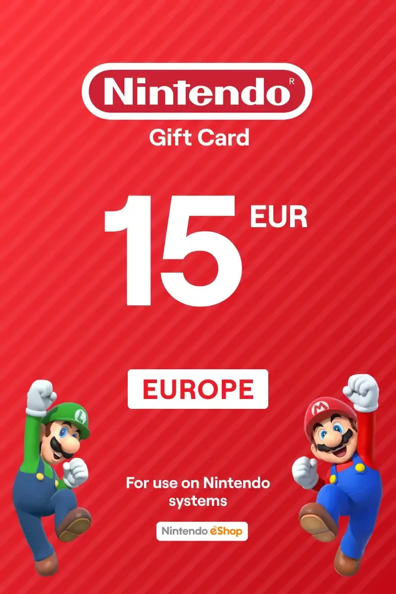 Nintendo eShop-tegoed de Nintendo – jaquette