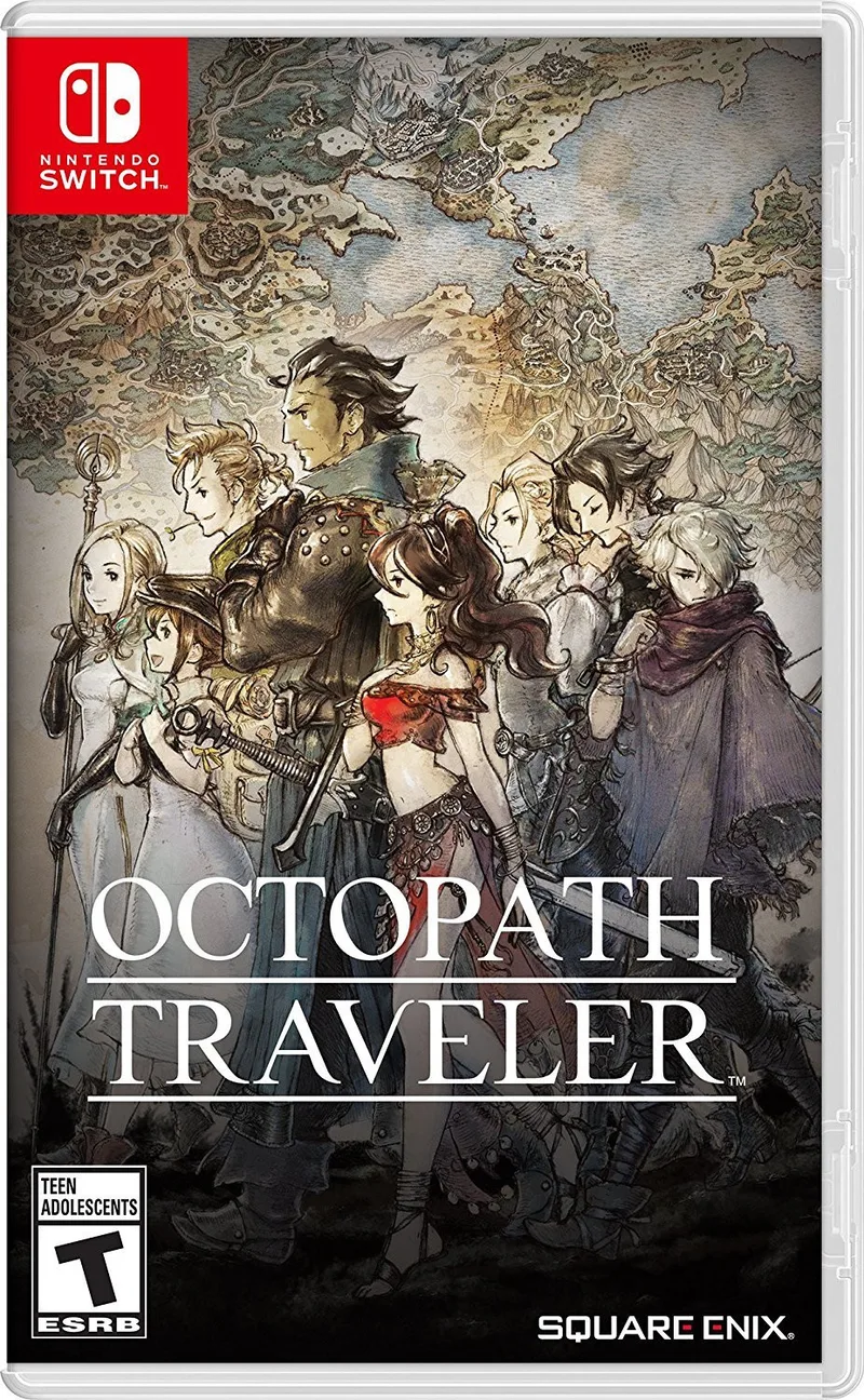 Octopath Traveler by Nintendo, Nintendo Switch – cover
