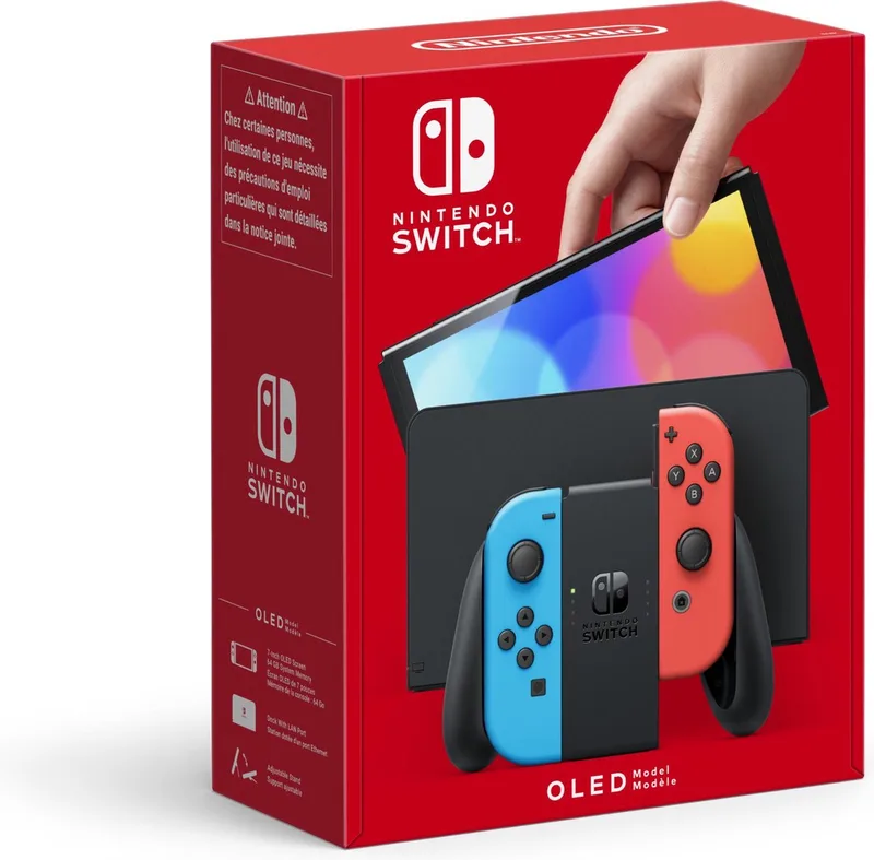 OLED - Blauw/Rood by Nintendo, Blue – cover