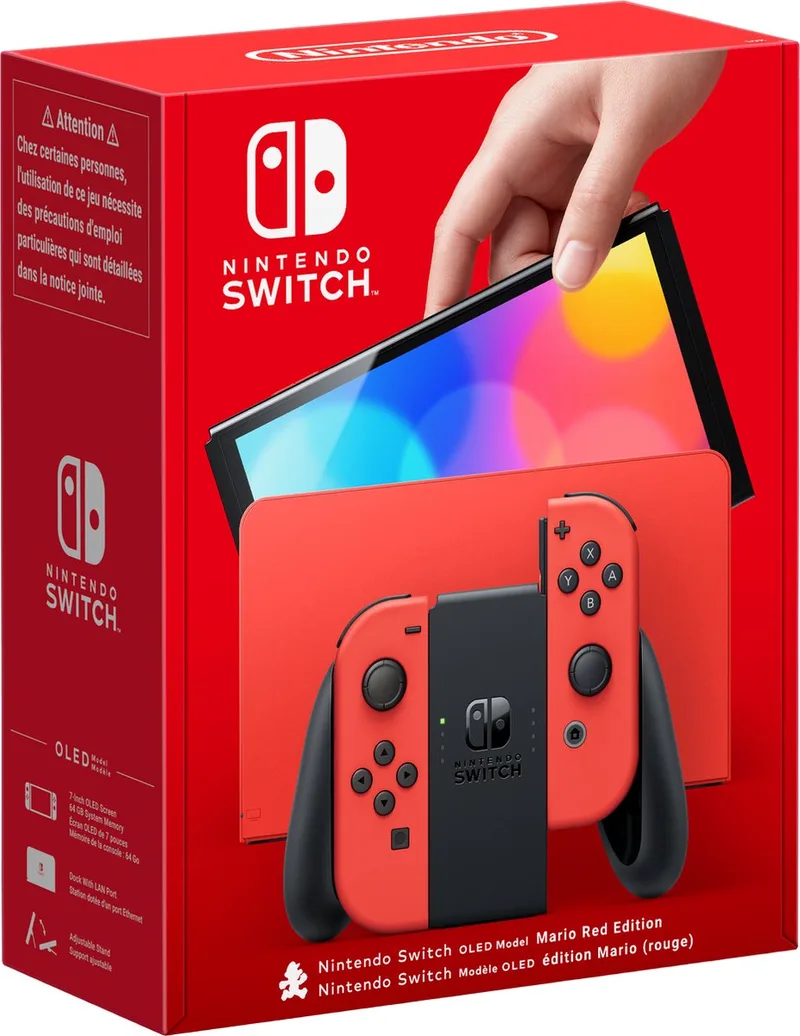 OLED - Mario Editie - Rood by Nintendo, Mario Rood – cover