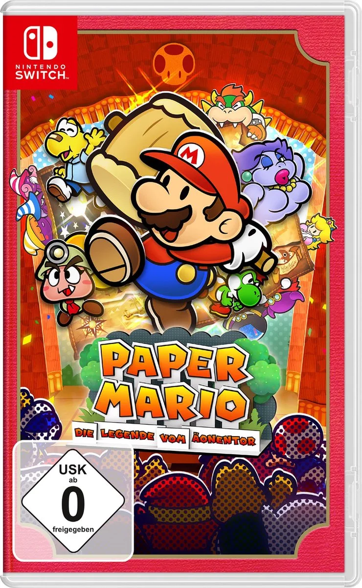 Paper Mario: Die Legende vom Äonentor by Nintendo, Nintendo Switch – cover
