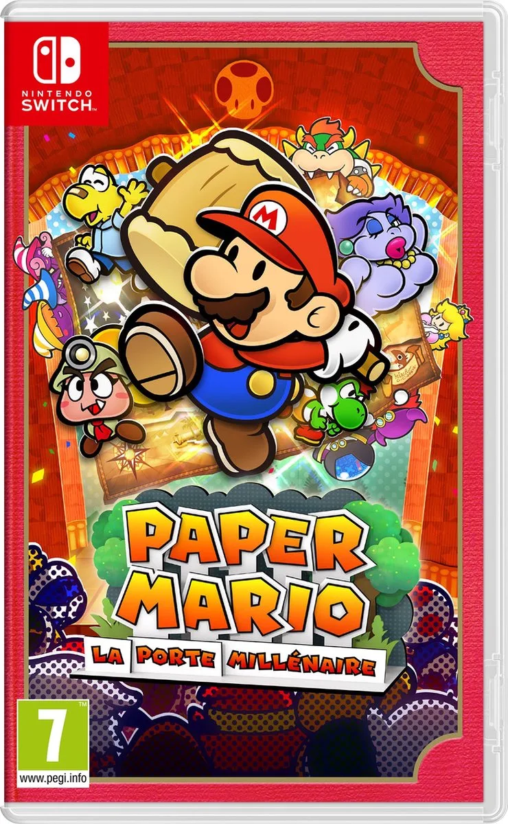 Paper Mario : La Porte Millénaire by Nintendo, Nintendo Switch – cover