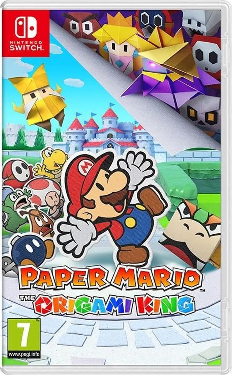 Paper Mario Origami King - Switch (Franse uitgave) de Nintendo, Nintendo Switch – jaquette