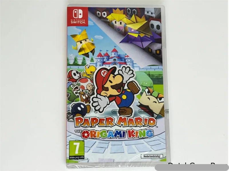 Paper Mario: The Origami King de Nintendo, Nintendo Switch – jaquette