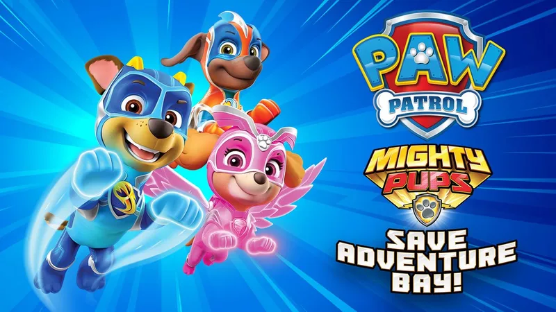 Paw Patrol Mighty Pups Save Adventure Bay by Nintendo, Nintendo Switch – cover