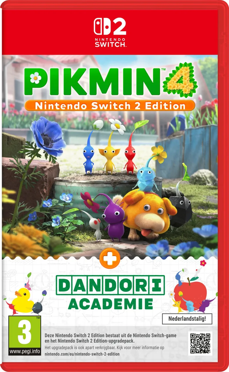 Pikmin 4 + Dandori Academy van Nintendo, Nintendo Switch 2 – cover