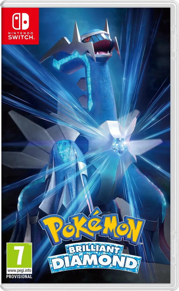 Pokémon Brilliant Diamond van Nintendo, Nintendo Switch – cover
