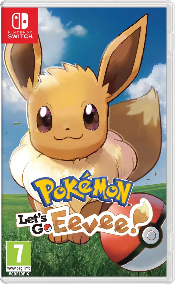 Pokémon: Let's Go Eevee by Nintendo, Nintendo Switch – cover