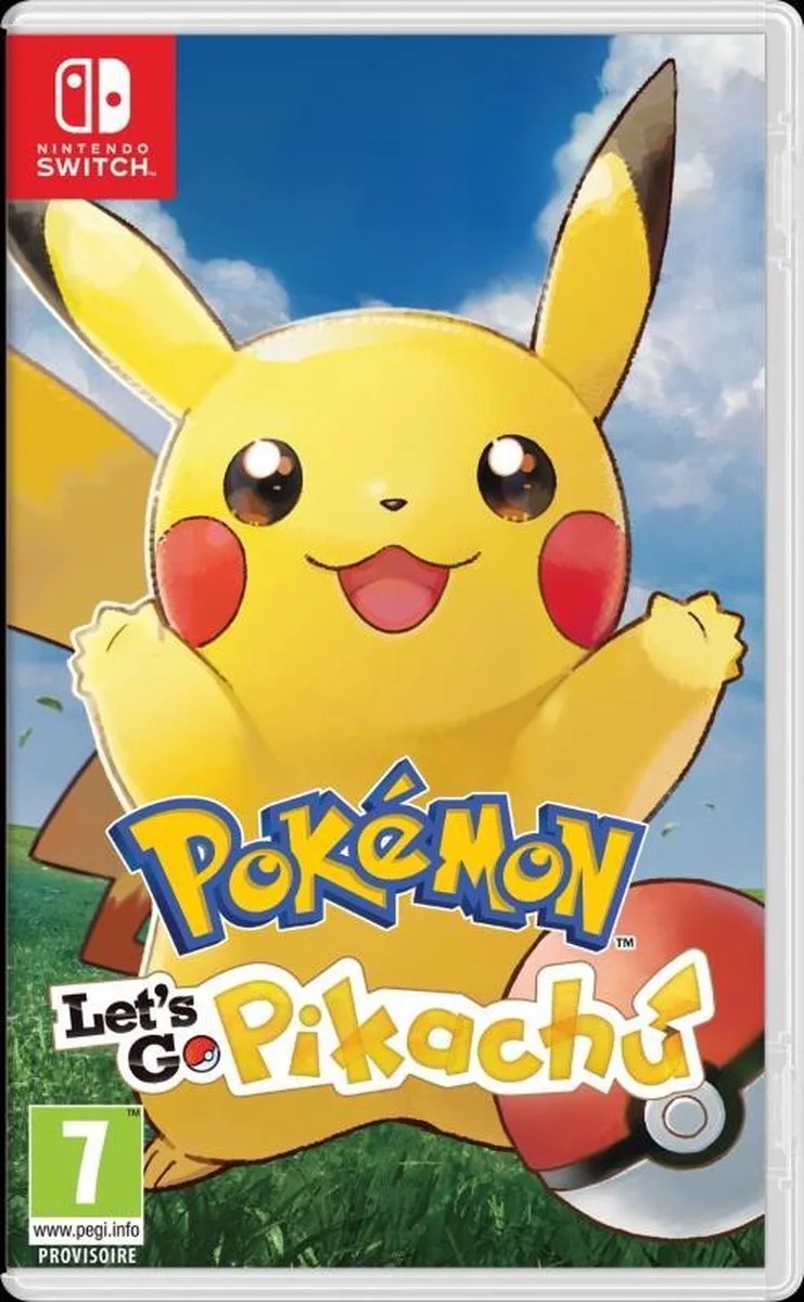 Pokémon Let's Go, Pikachu! - Switch (Franse uitgave) van Nintendo, Nintendo Switch – cover