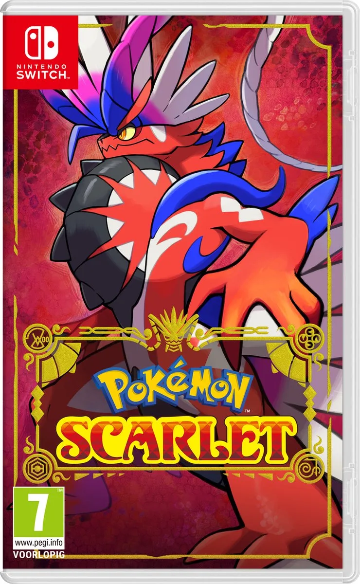 Pokémon Scarlet by Nintendo, Nintendo Switch – cover