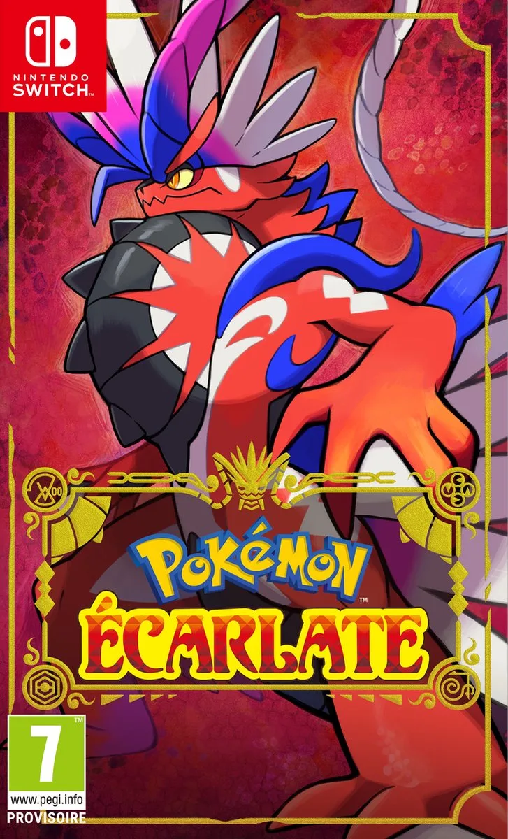 Pokémon Scarlet by Nintendo, Nintendo Switch – cover