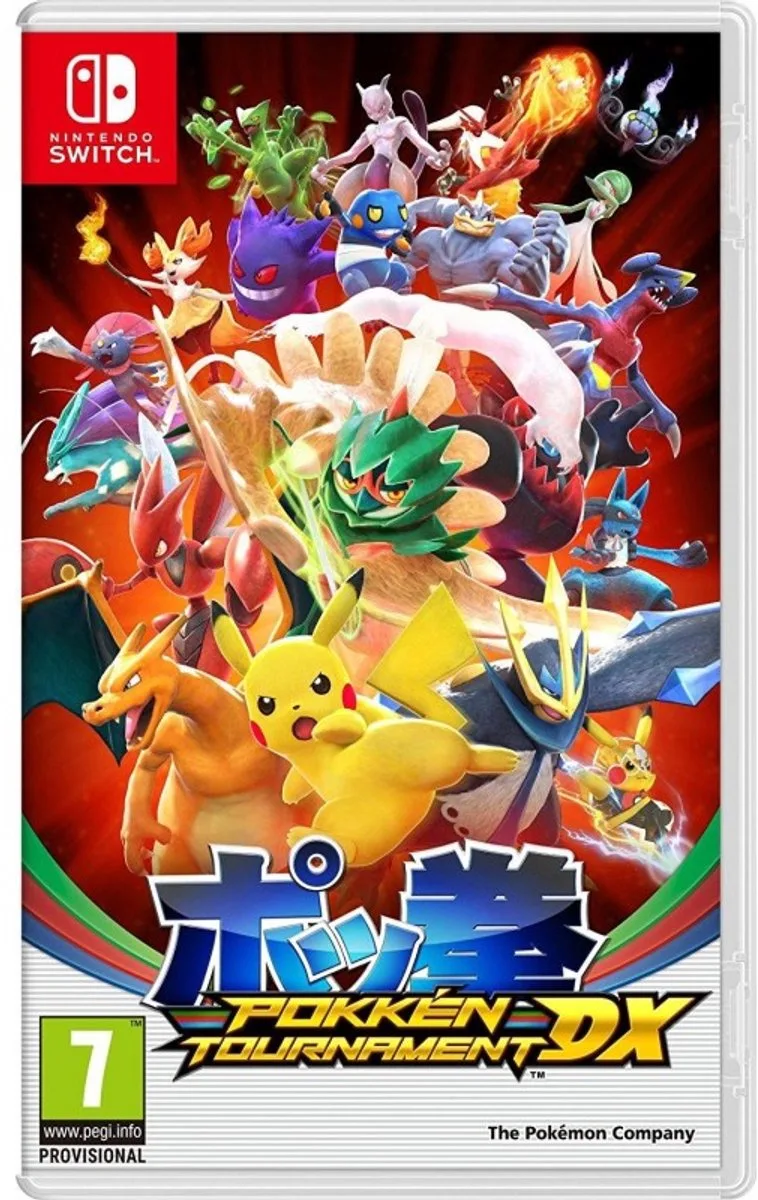Pokkén Tournament DX by Nintendo, Nintendo Switch – cover