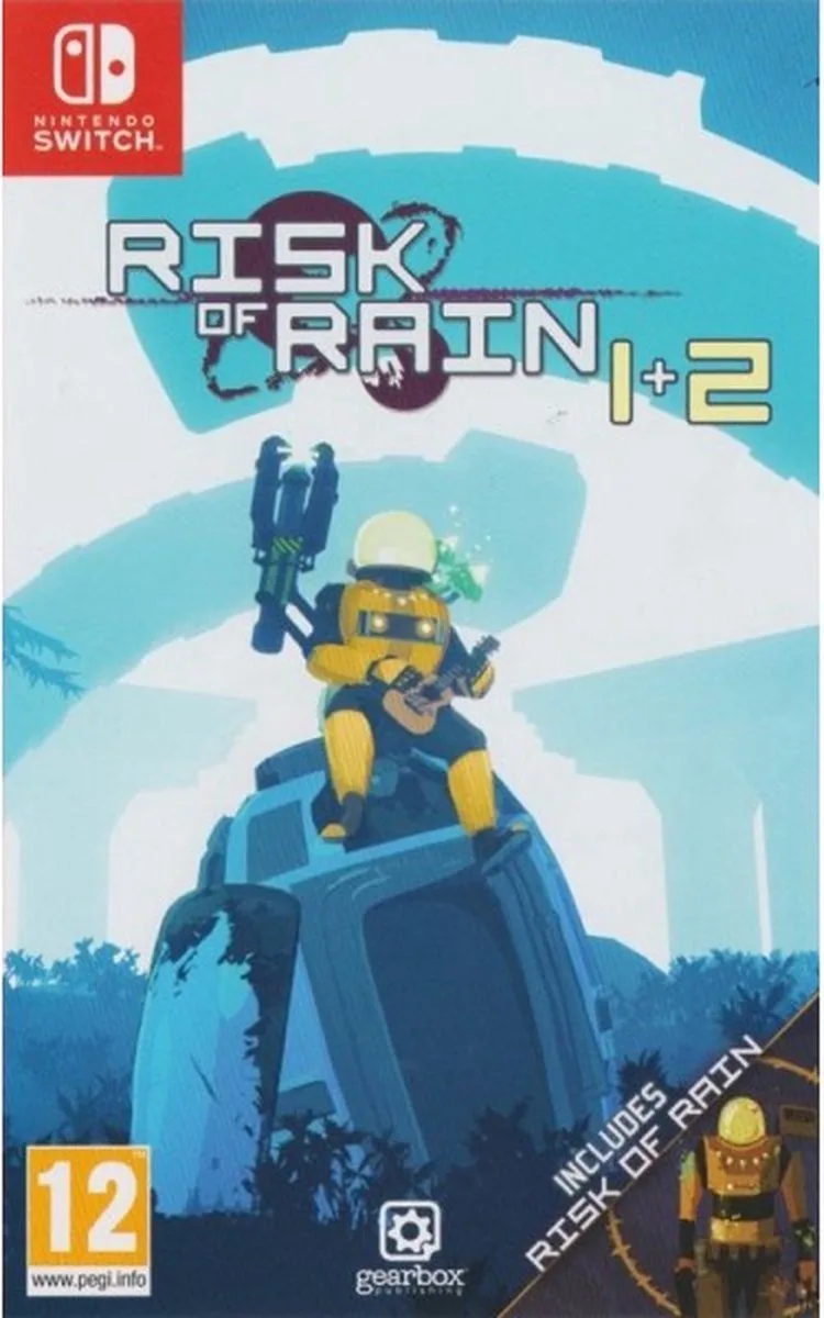 Risk of Rain 1 + 2 by Nintendo, Nintendo Switch – cover