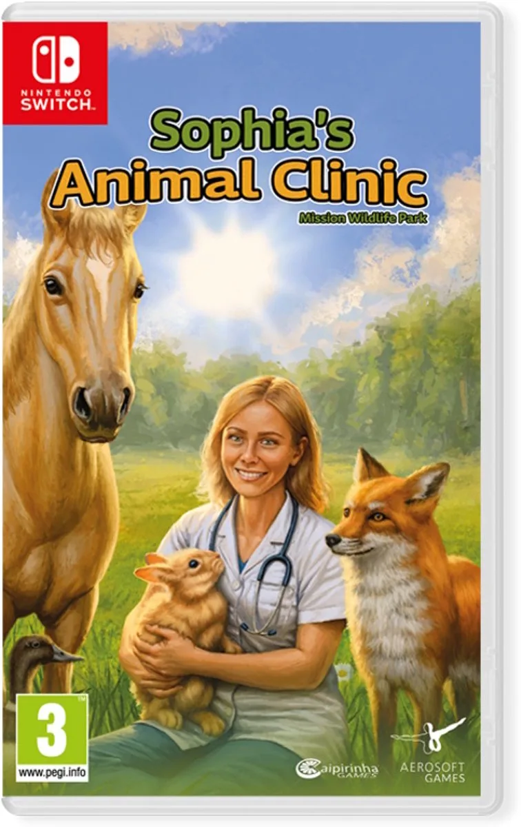 Sofia's Animal Clinic - Mission Wild Life Park by Nintendo, Nintendo Switch – cover