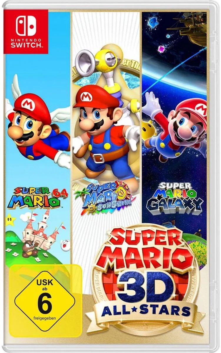 Spiel Super Mario 3D All-Stars de Nintendo, Nintendo Switch – jaquette