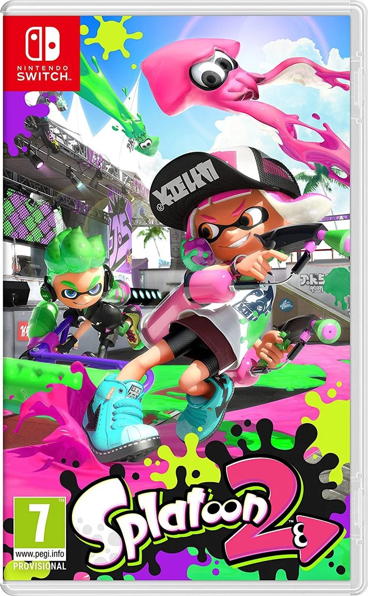 Splatoon 2 van Nintendo, Nintendo Switch – cover