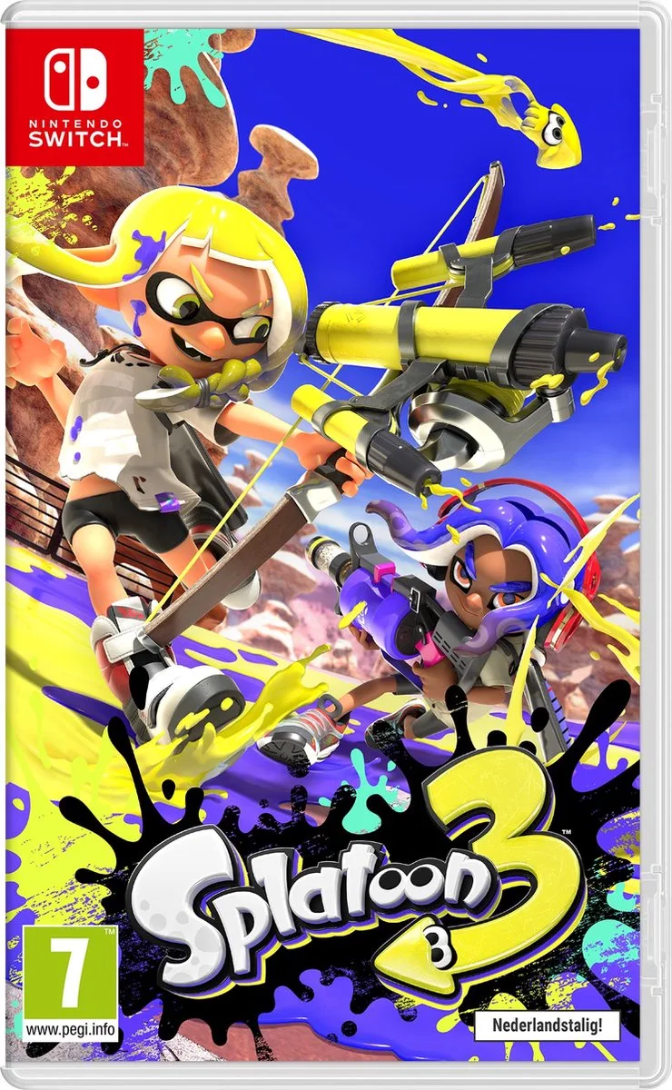 Splatoon 3 de Nintendo, Nintendo Switch – jaquette
