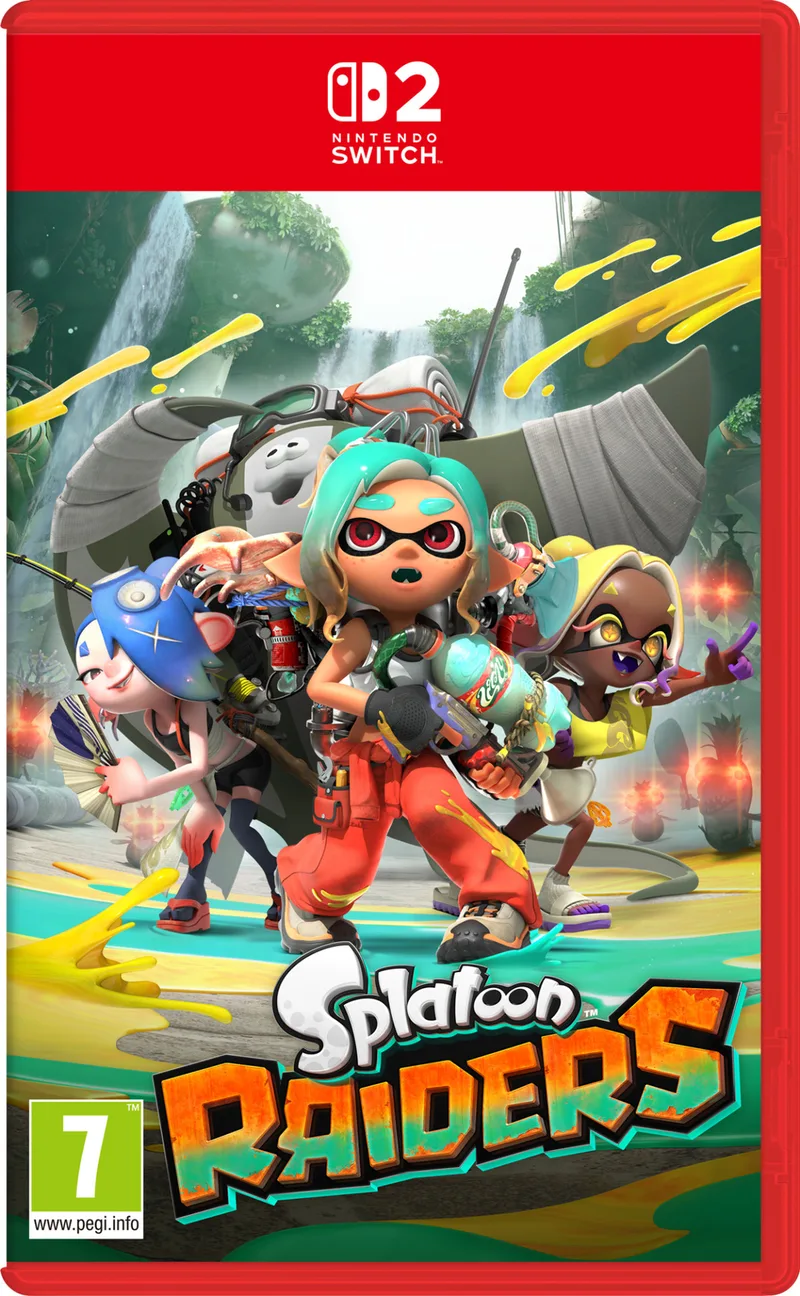 Splatoon Raiders de Nintendo, Nintendo Switch 2 – jaquette